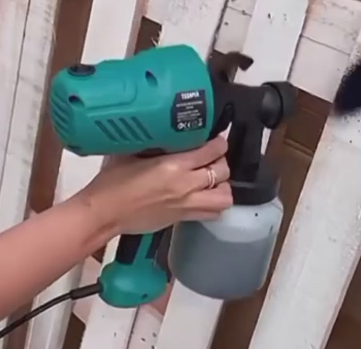 Pistola Pulverizadora Elétrica TSSAPER 800ml – Pintura Profissional com Alta Precisão